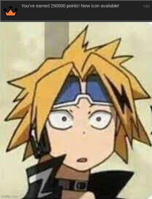 image tagged in surprised denki | made w/ Imgflip meme maker