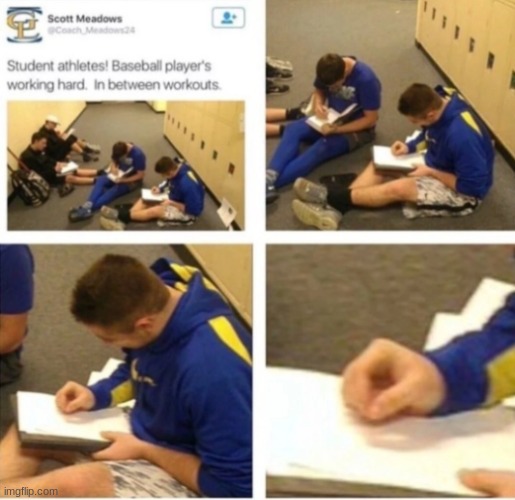 Lol | image tagged in baseball,school | made w/ Imgflip meme maker