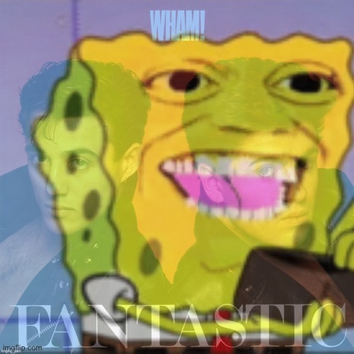 Buy the Prezzies Gossip Rag! | image tagged in spongebob money wham fantastic | made w/ Imgflip meme maker