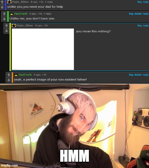 hmmmmm | HMM | image tagged in pewdiepie hmm | made w/ Imgflip meme maker