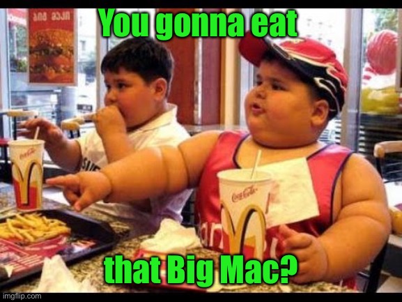 are you gonna eat that | You gonna eat that Big Mac? | image tagged in are you gonna eat that | made w/ Imgflip meme maker