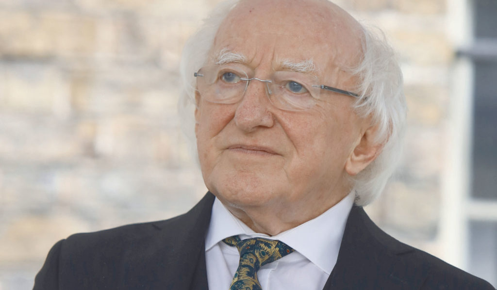 Michael D. Higgins Blank Meme Template
