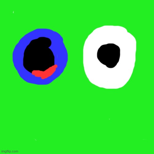 The left eye tho | image tagged in memes,blank transparent square | made w/ Imgflip meme maker