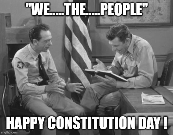 We the people | "WE.....THE.....PEOPLE"; HAPPY CONSTITUTION DAY ! | image tagged in constitution | made w/ Imgflip meme maker