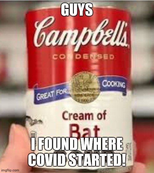 MMMMMMM | GUYS; I FOUND WHERE COVID STARTED! | image tagged in covid-19 | made w/ Imgflip meme maker