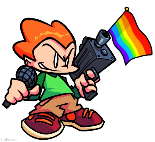 :) | image tagged in gay pico | made w/ Imgflip meme maker