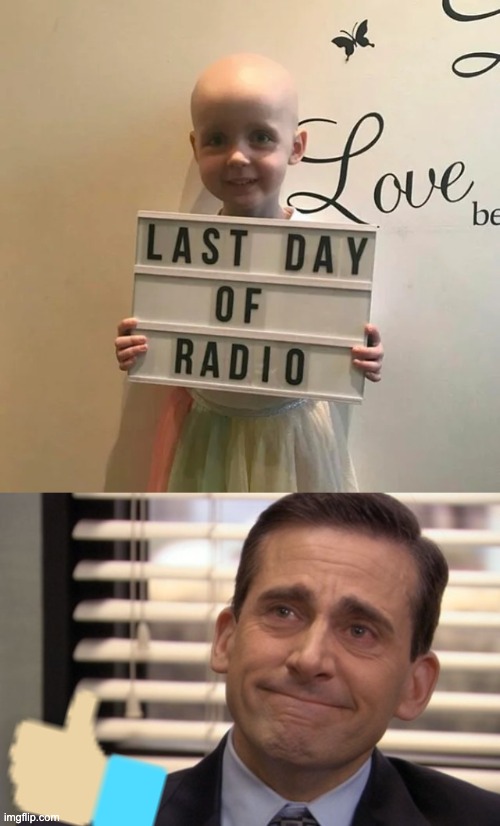 Good luck to her in her future endeavours! | image tagged in michael scott cry,memes,unfunny | made w/ Imgflip meme maker