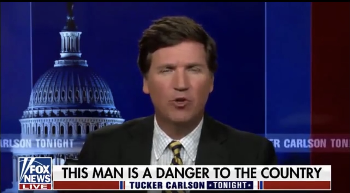 High Quality Tucker real fox banner Blank Meme Template