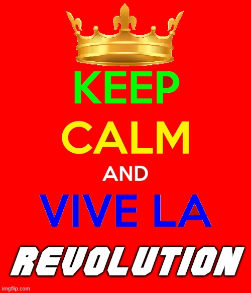 REVOLUTION | made w/ Imgflip meme maker