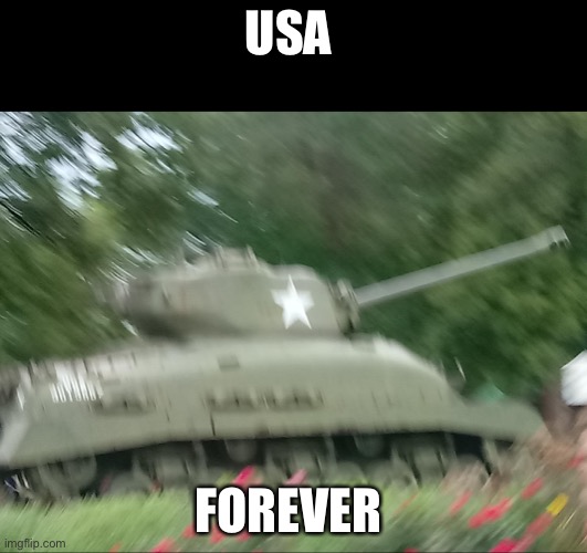 USA |  USA; FOREVER | image tagged in tonk | made w/ Imgflip meme maker