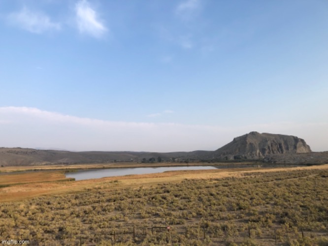 I was heading to Dillion MT so I decided to stop here to take a photo | made w/ Imgflip meme maker