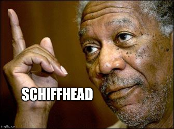 This Morgan Freeman | SCHIFFHEAD | image tagged in this morgan freeman | made w/ Imgflip meme maker
