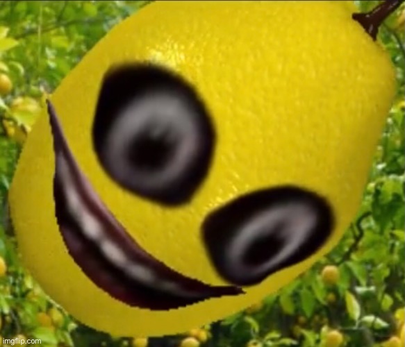 Jeff the lemon Blank Meme Template