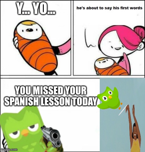 Image Tagged Duolingo Imgflip