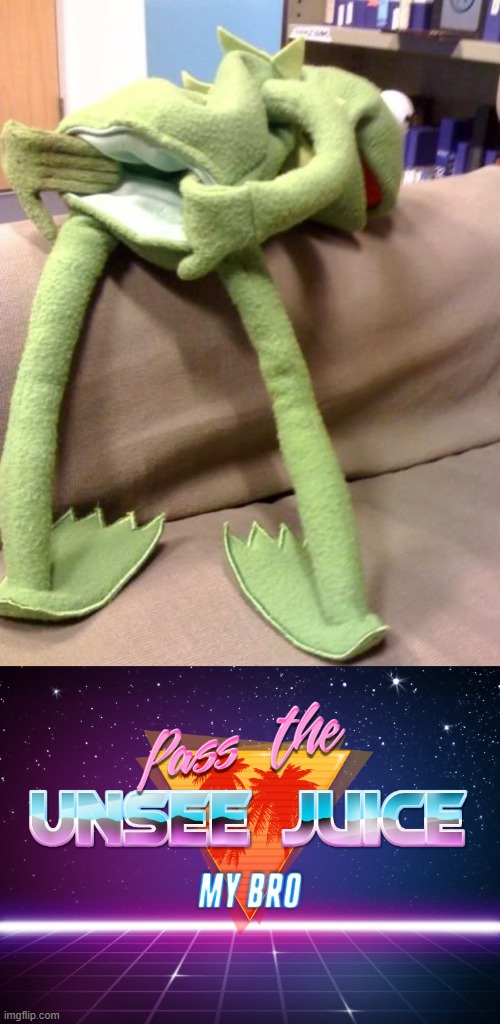 image tagged in kermit anus,pass the unsee juice my bro | made w/ Imgflip meme maker