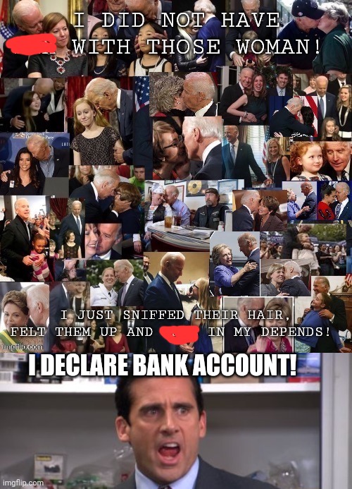 SurlyKong69 BANK ACCOUNT (rank: Senator) | I DECLARE BANK ACCOUNT! | image tagged in the office bankruptcy,money,mwahahaha | made w/ Imgflip meme maker