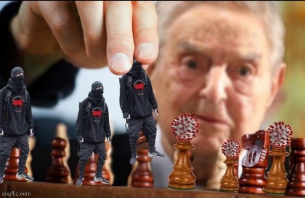 George Soros Chess Blank Meme Template