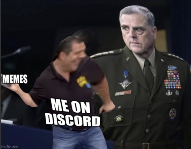 IS THAT.  A MEME.  IN GENERAL. | image tagged in funny,discord | made w/ Imgflip meme maker