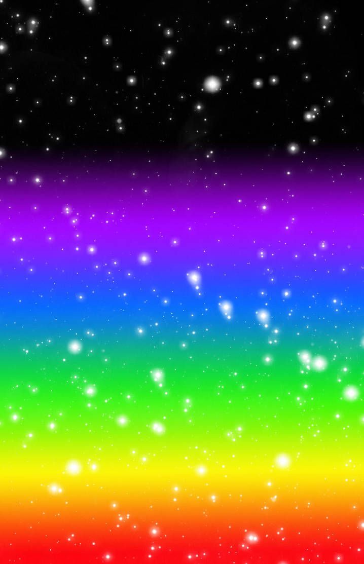 Rainbow pattern #3 with highlights Blank Meme Template