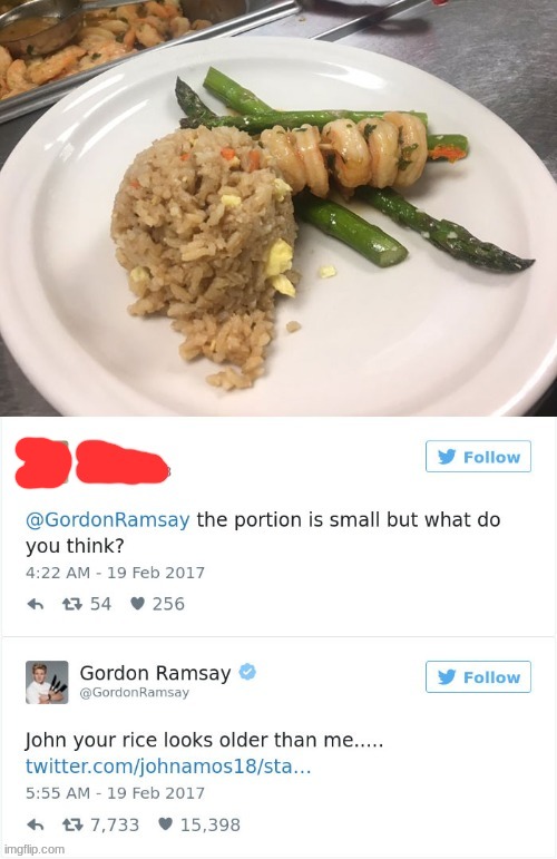 Gordon Ramsay is so good at roasting people | image tagged in oof,gordon ramsay,roasted,destruction 100 | made w/ Imgflip meme maker