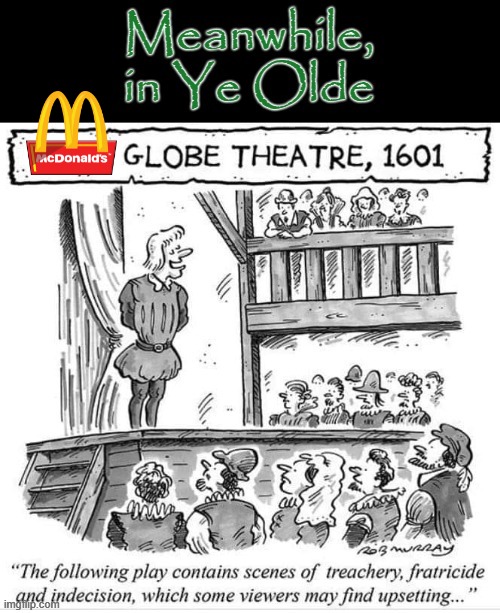 Globe Theatre 1601 | image tagged in playstation | made w/ Imgflip meme maker