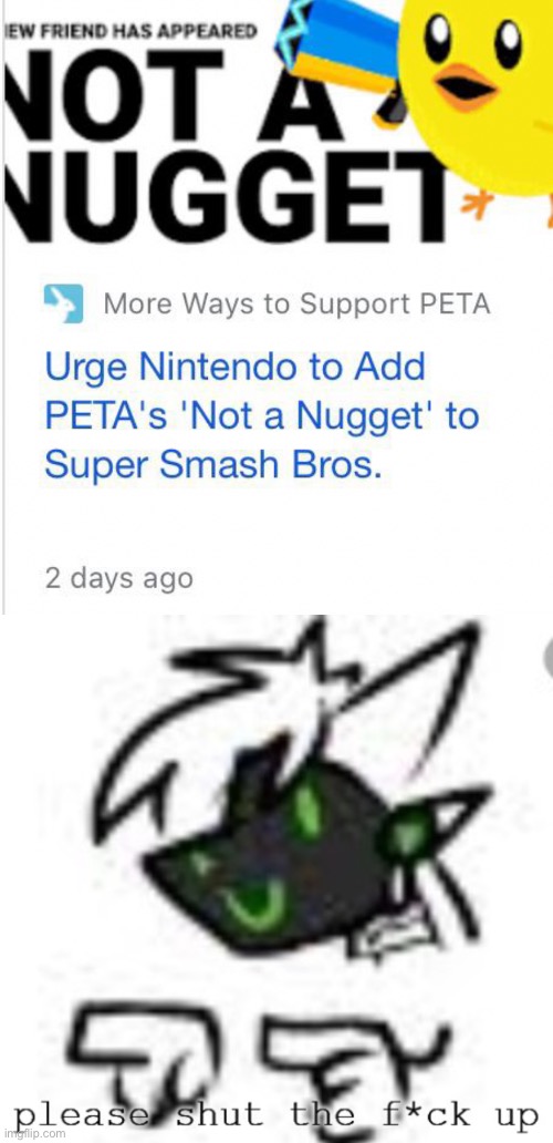 Not that I actually care who gets added, but I think that’s stupid | image tagged in please-shut-the-f-up | made w/ Imgflip meme maker