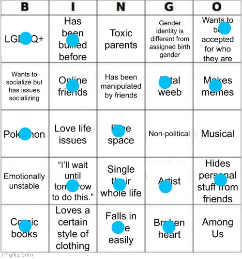 Why is it so friggin hard for me to get a bingo on anything | image tagged in jer-sama's bingo | made w/ Imgflip meme maker
