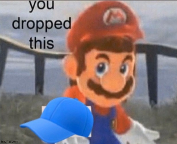 Mario cap | image tagged in mario cap | made w/ Imgflip meme maker