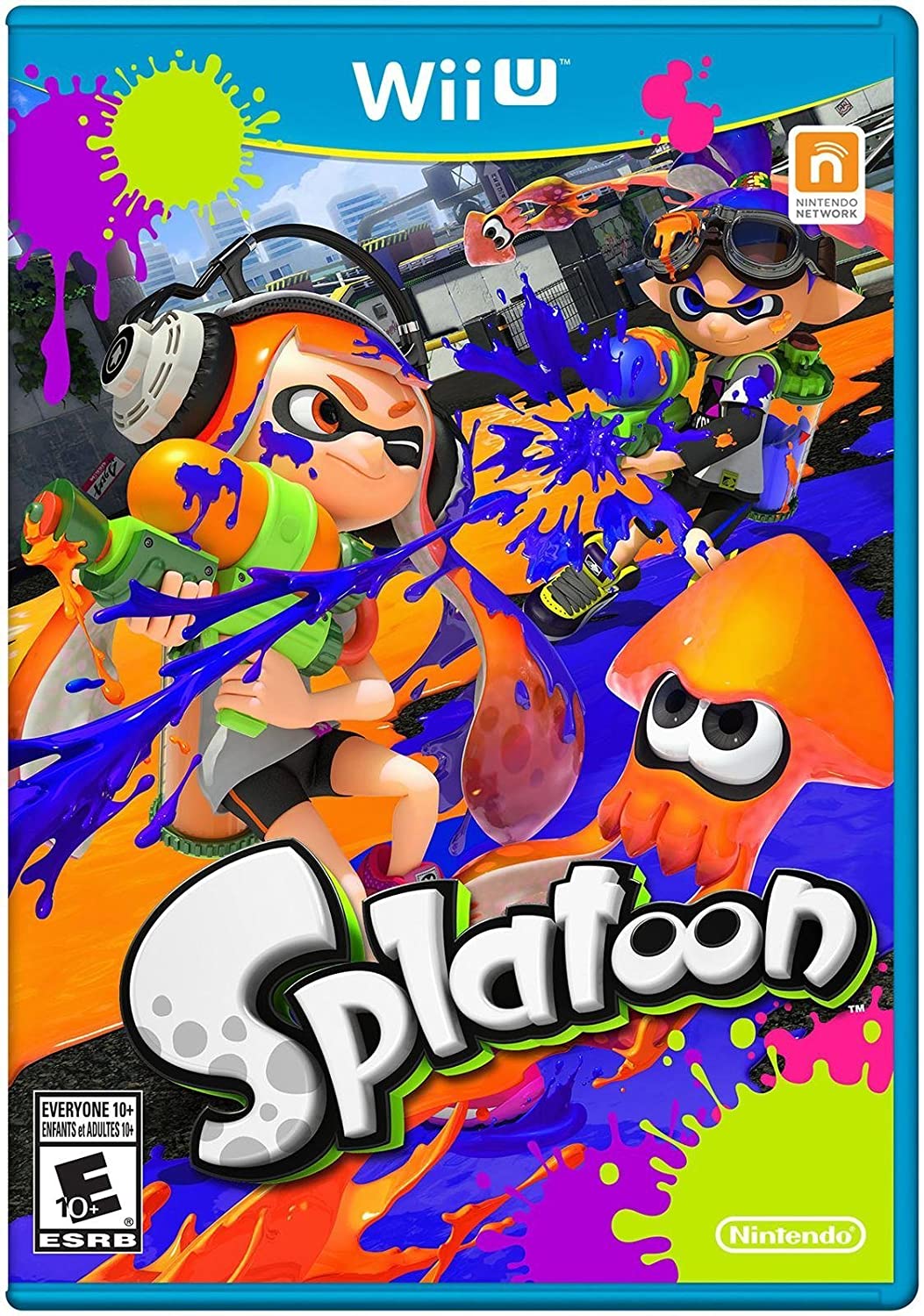 SPLATOON Blank Meme Template