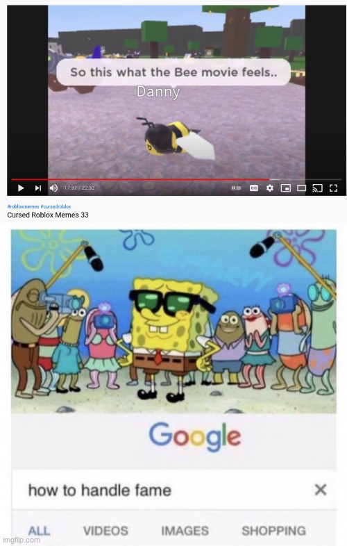 image tagged in how to handle fame | made w/ Imgflip meme maker