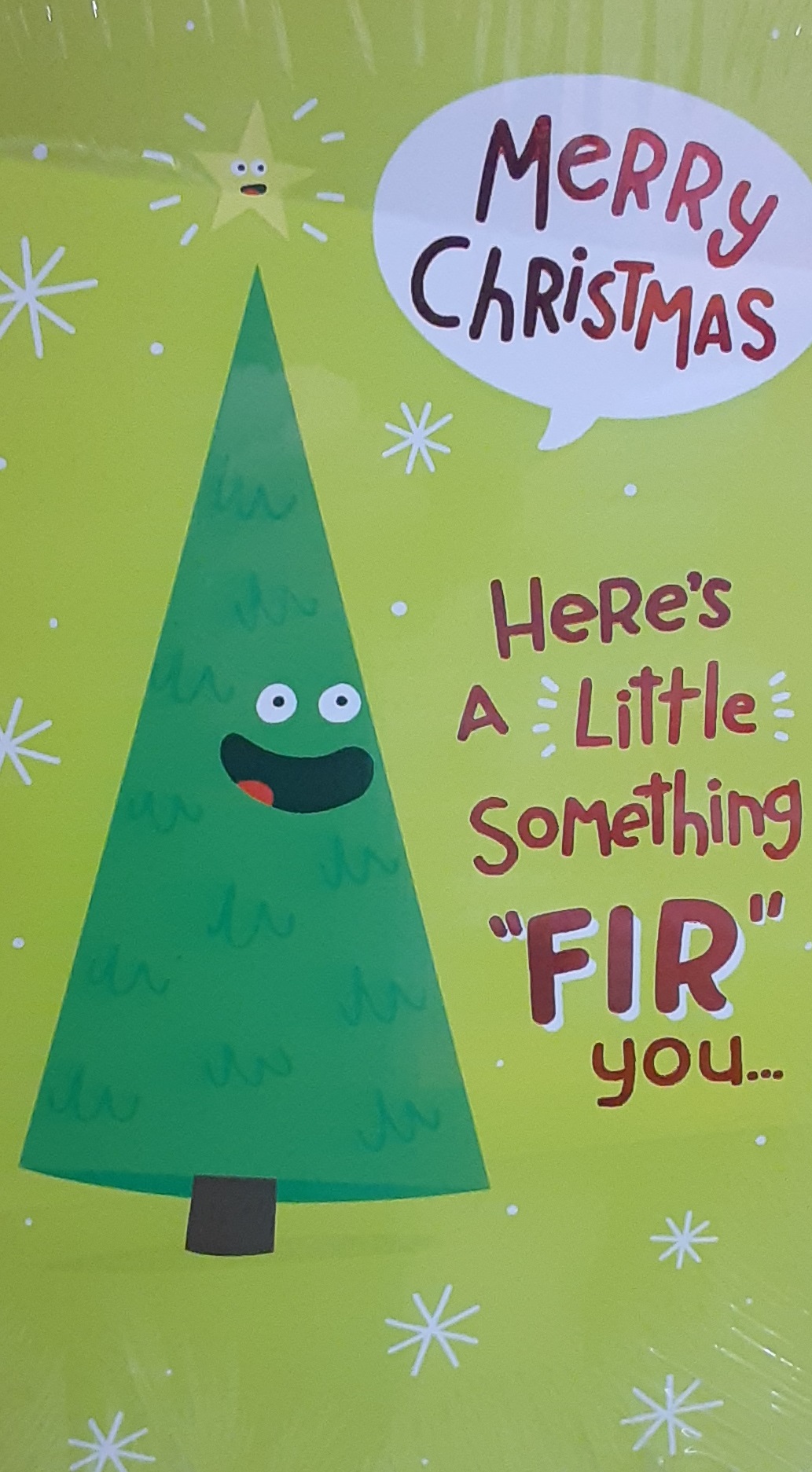 Cartoon Christmas Tree Blank Meme Template