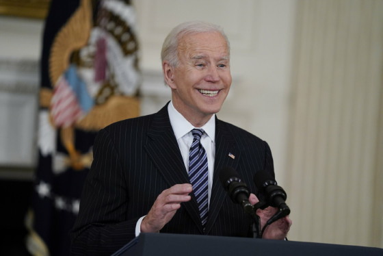 Smarmy Joe Biden Blank Meme Template