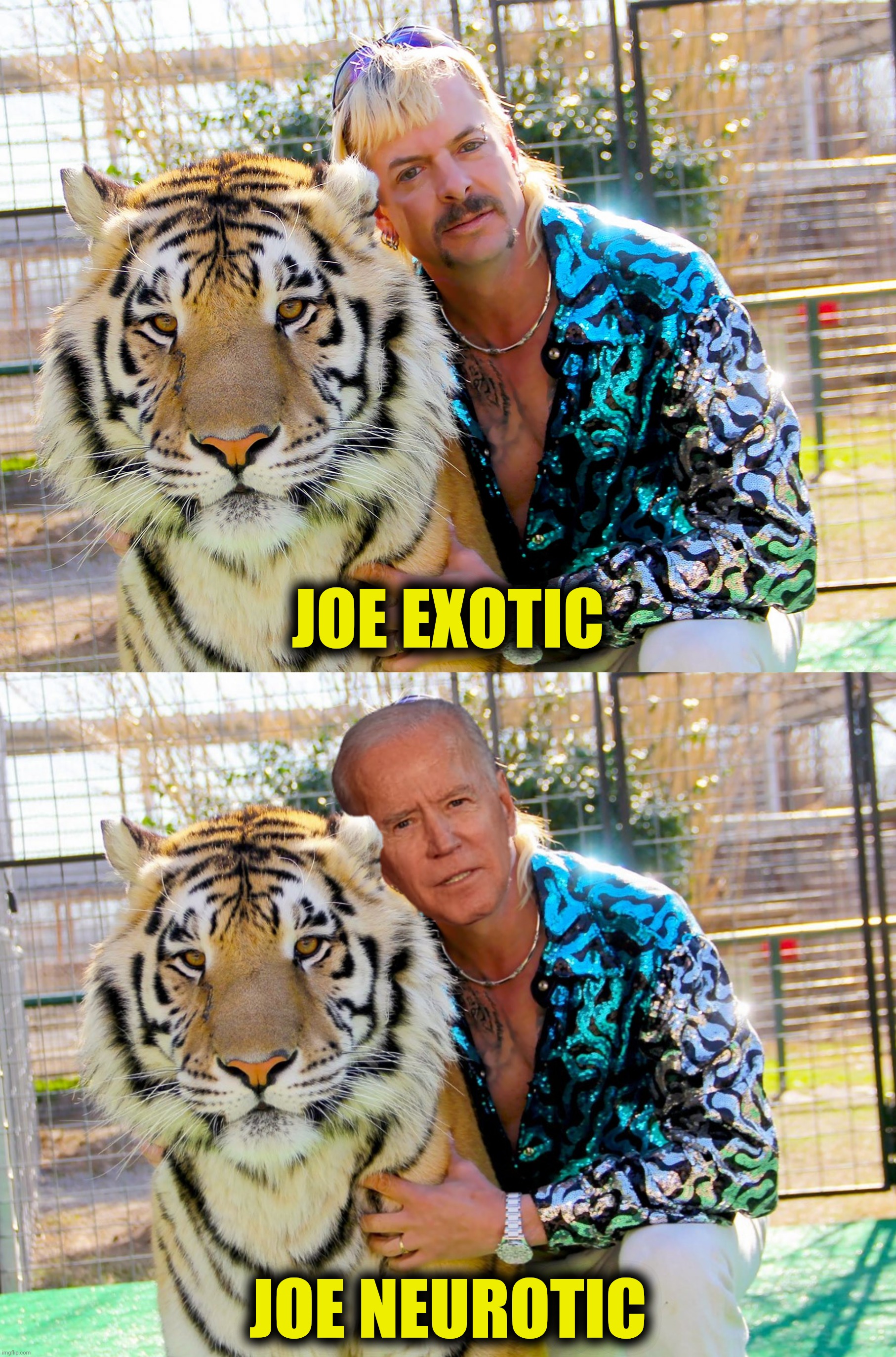 JOE EXOTIC JOE NEUROTIC | made w/ Imgflip meme maker