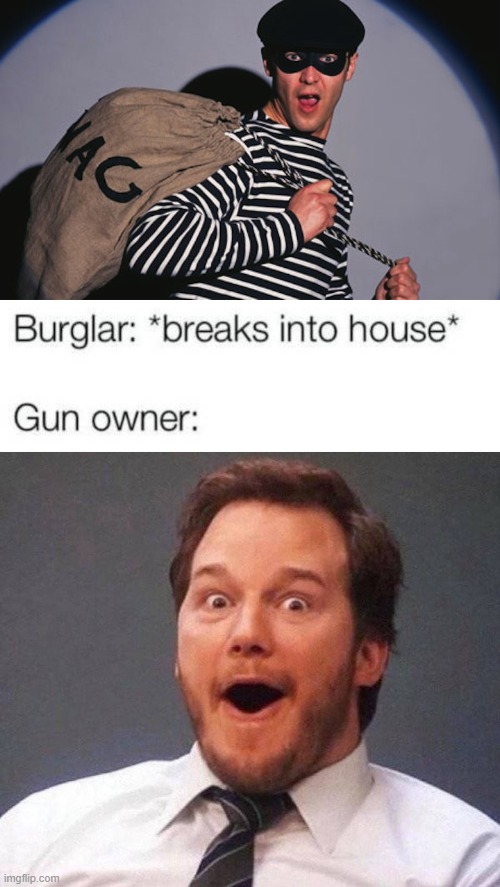 image tagged in burgler,dark humor | made w/ Imgflip meme maker