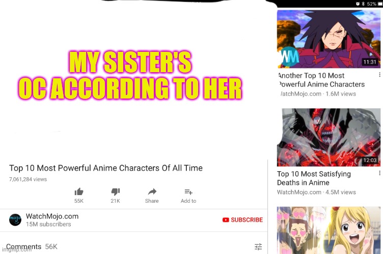 top 10 most powerful anime characters of all time Memes & GIFs - Imgflip