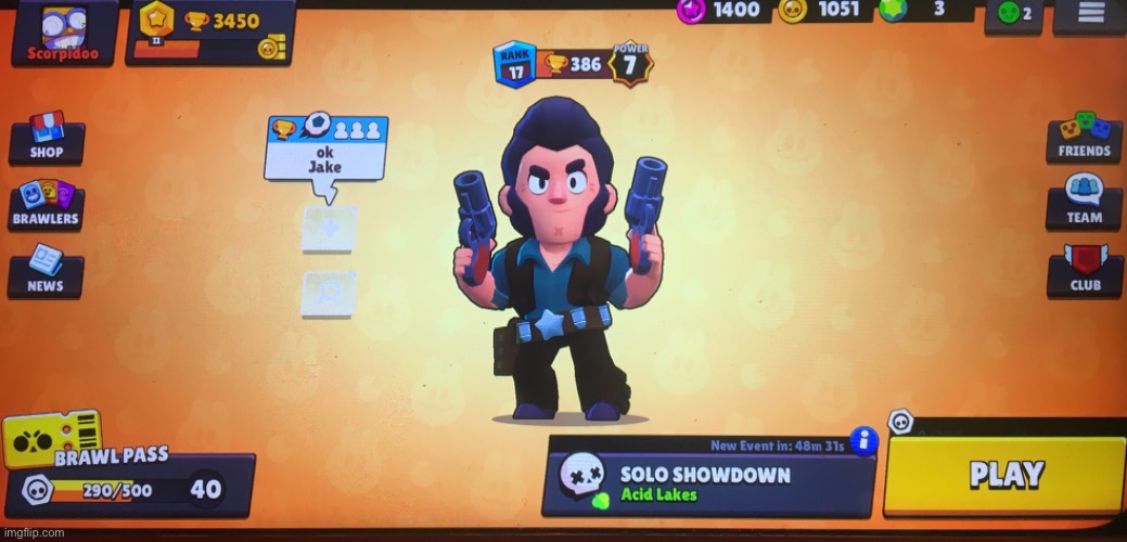 Here’s my brawl stars profile | made w/ Imgflip meme maker