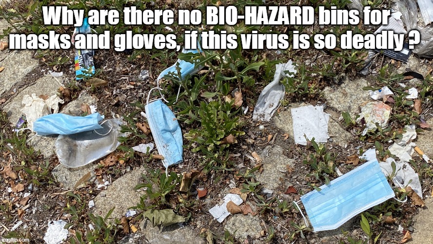Asking for a friend, NOT for myself Mr. Zuckerberg |  Why are there no BIO-HAZARD bins for masks and gloves, if this virus is so deadly ? | image tagged in memes | made w/ Imgflip meme maker