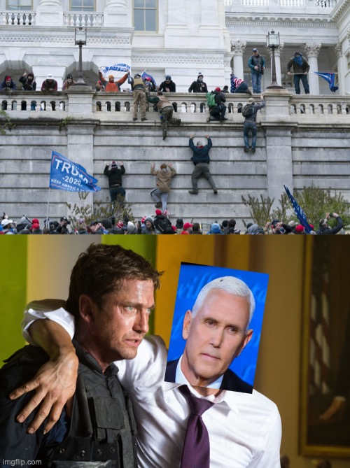 image tagged in trump's goons scaling capitol wall,olympus has fallen | made w/ Imgflip meme maker