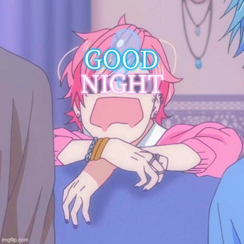 night! | NIGHT; GOOD | image tagged in gn,anime,yuri | made w/ Imgflip meme maker