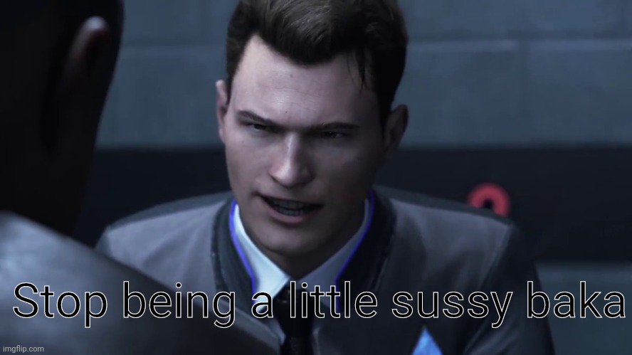 lol | Stop being a little sussy baka | image tagged in 28 stab wounds | made w/ Imgflip meme maker