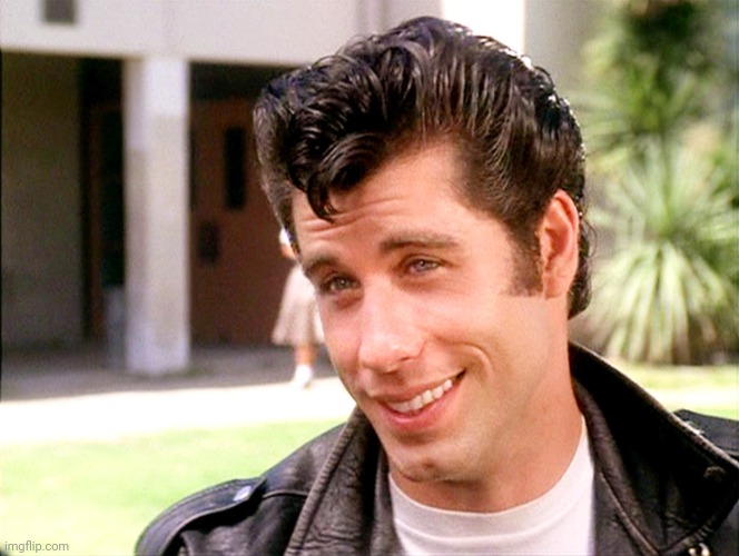 John Travolta Grease | image tagged in john travolta grease | made w/ Imgflip meme maker