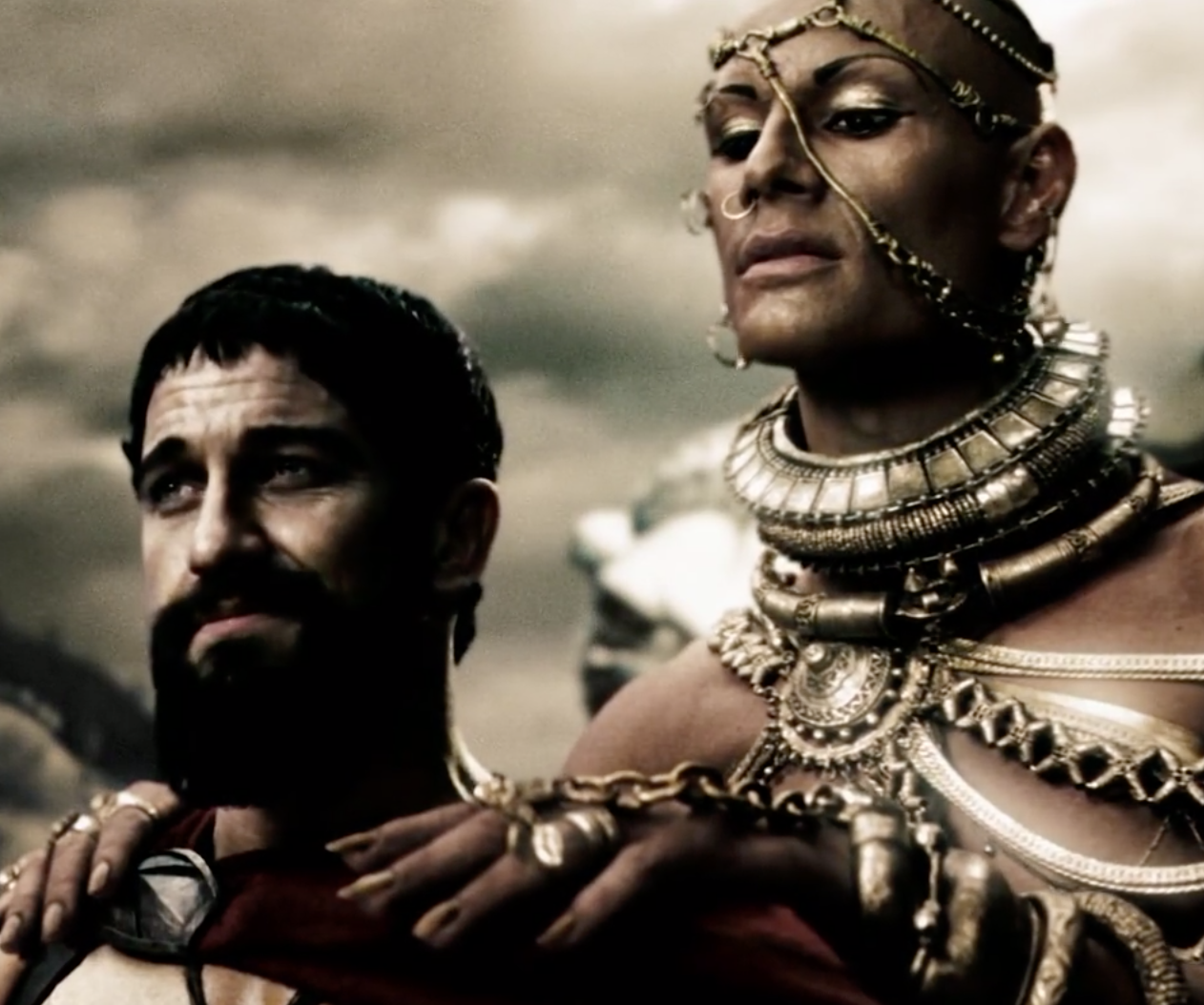 High Quality Leonidas and xerxes Blank Meme Template