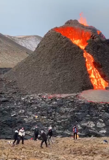 High Quality Lava volleyball Blank Meme Template