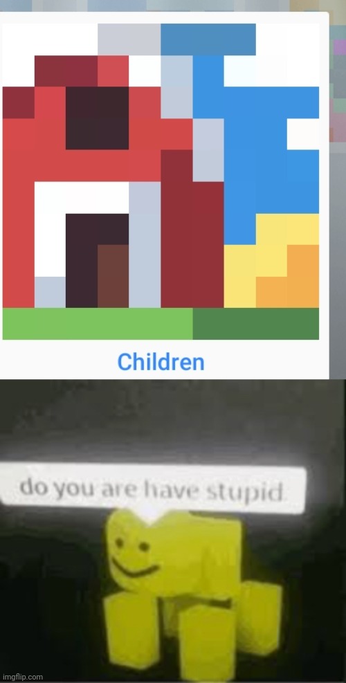 Nonogram | image tagged in do you are have stupid | made w/ Imgflip meme maker