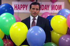 The Office Happy BDay Mom Blank Meme Template