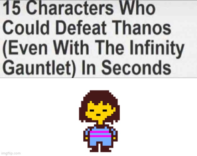 15 Characters That Could Defeat Thanos (Blank) | image tagged in 15 characters that could defeat thanos blank | made w/ Imgflip meme maker