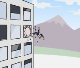 Defenestration Blank Meme Template