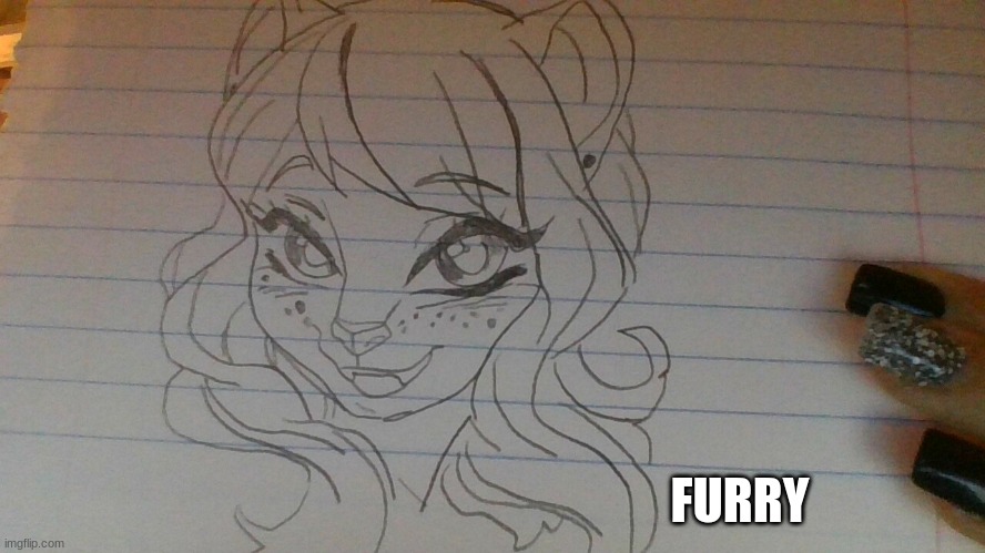 (Cloud Note: WOAH THAT'S COOL-) | FURRY | image tagged in furry | made w/ Imgflip meme maker