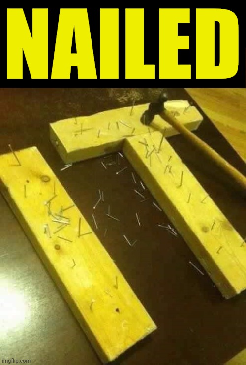 nailed it | NAILED | image tagged in nailed it | made w/ Imgflip meme maker