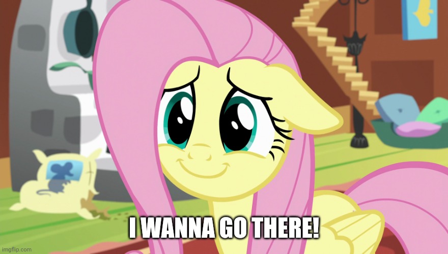 Shyabetes (MLP) | I WANNA GO THERE! | image tagged in shyabetes mlp | made w/ Imgflip meme maker